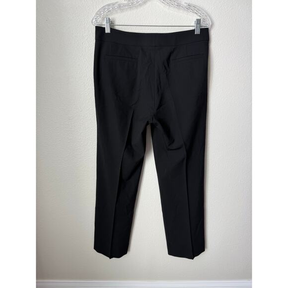 Lafayette 148 New York Irving Straight Leg Stretch Wool Pants Size 6 - Picture 2 of 7